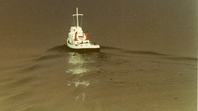 Samson - första radiostyrda båten ... 1981 ?