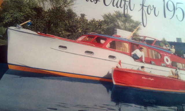 Chris Craft 42&#039;, anno 1952 - The time of the American Dream!